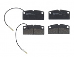 Piduriklotsi komplekt,ketaspidur BREMBO P 62 001