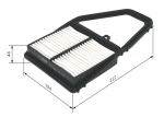 &Otilde;hufilter BOSCH 1 987 429 176