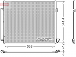 Kondensaator,kliimaseade DENSO DCN17066