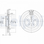 Piduriketas DELPHI BG2844