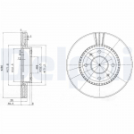 Piduriketas DELPHI BG4013