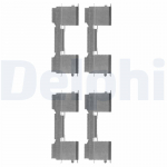 Lisakomplekt, ketaspiduriklotsid DELPHI LX0478