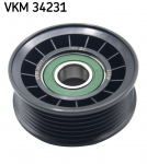 Seade-/juhtrull,soonrihm SKF VKM 34231
