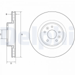 Piduriketas DELPHI BG9232C