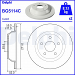 Piduriketas DELPHI BG5114C