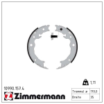 Piduriklotside komplekt,seisupidur ZIMMERMANN 10990.157.4