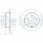 Piduriketas DELPHI BG4179