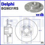 Piduriketas DELPHI BG9031RS
