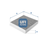 Filter,salongi&otilde;hk UFI 54.150.00