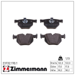 Piduriklotsi komplekt,ketaspidur ZIMMERMANN 23732.170.1