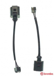 Hoiatuskontakt, piduriklotsi kulumine BREMBO A 00 452