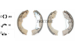 Piduriklotside komplekt TEXTAR 91068900