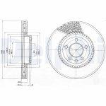 Piduriketas DELPHI BG9892