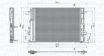 Kondensaator,kliimaseade MAGNETI MARELLI 350203758000