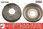 Piduritrummel TRW DB7036