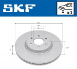Piduriketas SKF VKBD 81373 V1