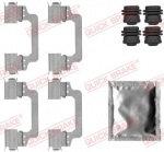 Lisakomplekt, ketaspiduriklotsid QUICK BRAKE 109-1821