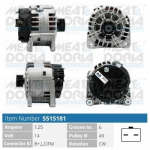Generaator MEAT & DORIA 5515181