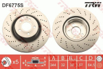 Piduriketas TRW DF6775S