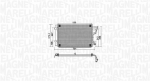 Kondensaator,kliimaseade MAGNETI MARELLI 350203951000