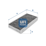 Filter,salongi&otilde;hk UFI 54.142.00
