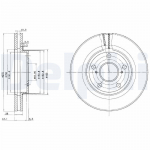 Piduriketas DELPHI BG2782