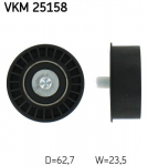 Seade-/juhtrull,hammasrihm SKF VKM 25158