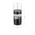 &Otilde;lifilter UFI 23.651.00