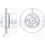 Piduriketas DELPHI BG4294