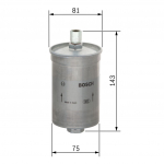 K&uuml;tusefilter BOSCH 0 450 905 007