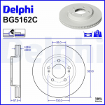 Piduriketas DELPHI BG5162C