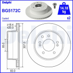 Piduriketas DELPHI BG5172C