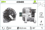 Generaator VALEO 439485
