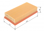 &Otilde;hufilter BOSCH 1 457 433 067