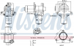 EGR-klapp NISSENS 98183