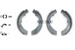 Piduriklotside komplekt TEXTAR 91042800