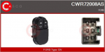L&uuml;liti,aknat&otilde;stuk CASCO CWR72008AS