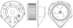 Salongipuhur MAHLE AB 172 000S