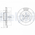 Piduriketas DELPHI BG3413
