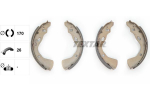 Piduriklotside komplekt TEXTAR 91039700