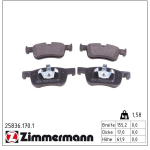 Piduriklotsi komplekt,ketaspidur ZIMMERMANN 25836.170.1