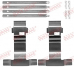 Lisakomplekt, ketaspiduriklotsid QUICK BRAKE 109-0043