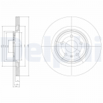 Piduriketas DELPHI BG4078