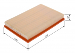 &Otilde;hufilter BOSCH F 026 400 173