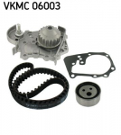 Veepump + hammasrihmakomplekt SKF VKMC 06003