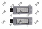 Numbrivalgustus ABAKUS L38-210-0005LED
