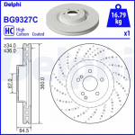 Piduriketas DELPHI BG9327C