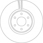 Piduriketas TRW DF6968S