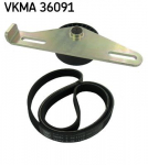 Soonrihmakomplekt SKF VKMA 36091