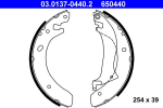 Piduriklotside komplekt ATE 03.0137-0440.2